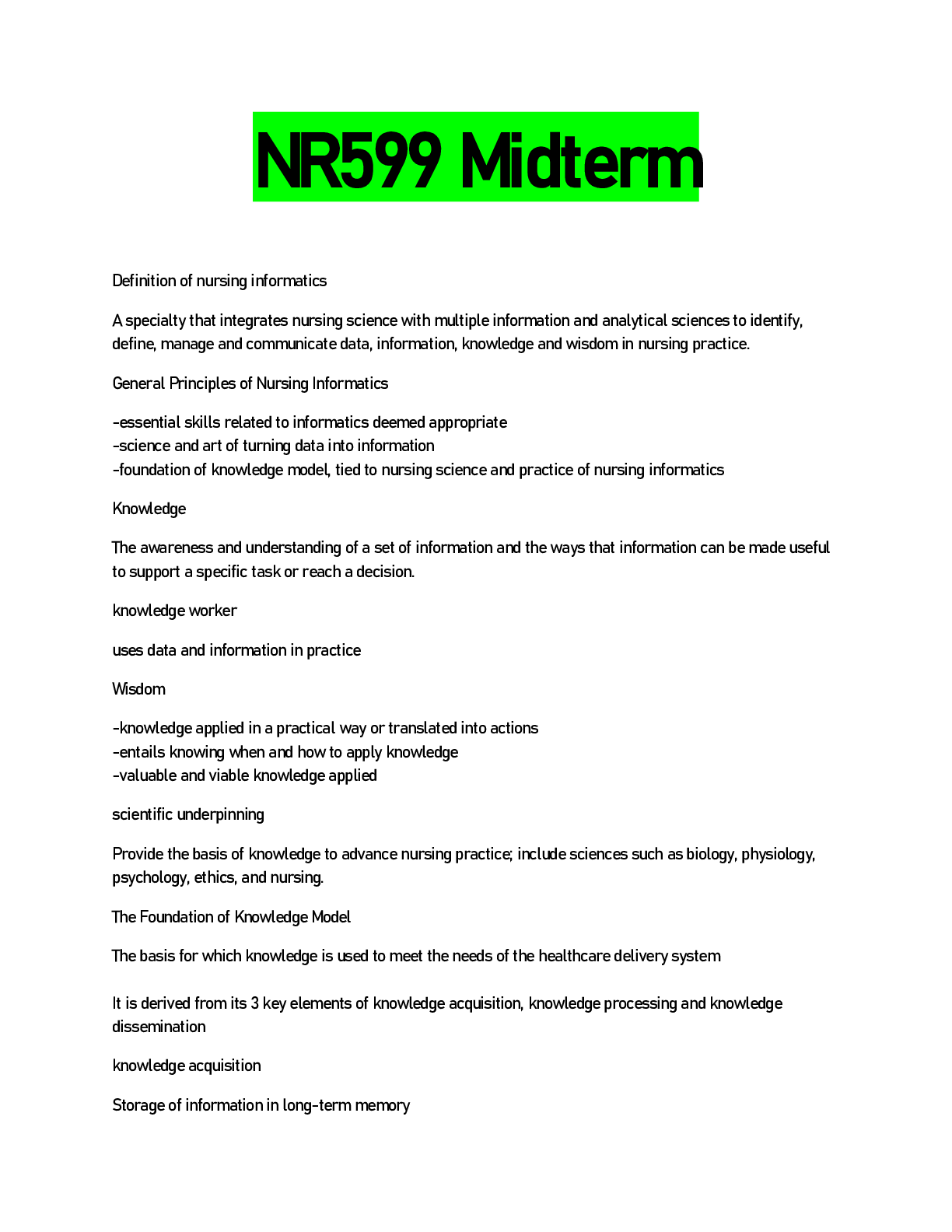 Preview image for NR599 Midterm